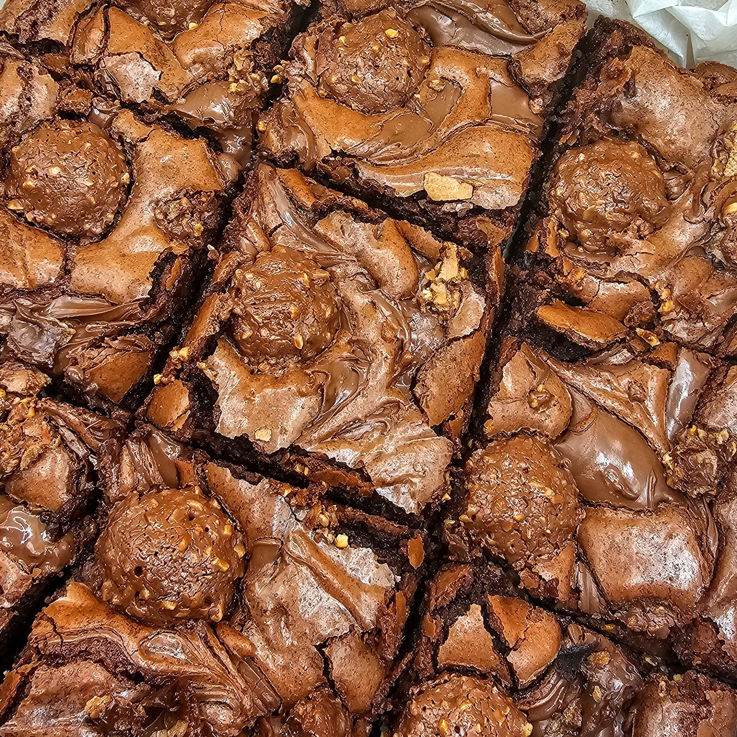 Nutella-Rocher Brownie