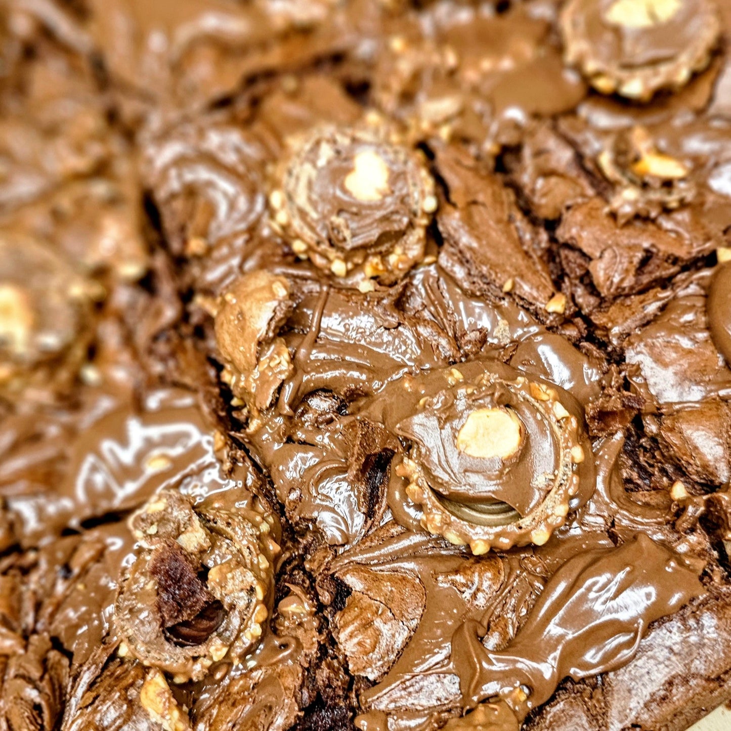 Nutella-Rocher Brownie