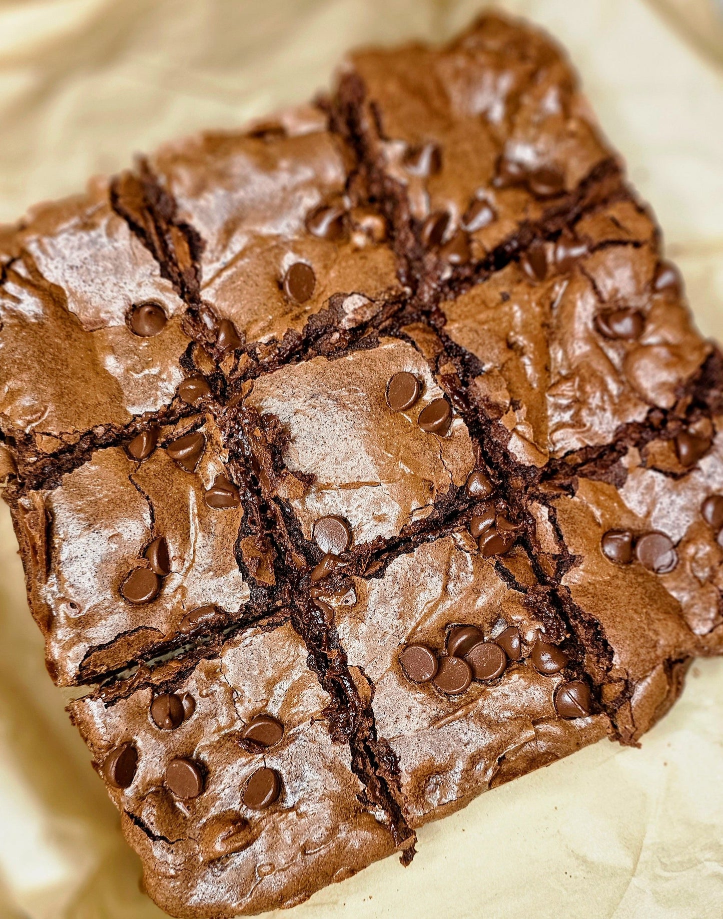 Classic fudgy brownie