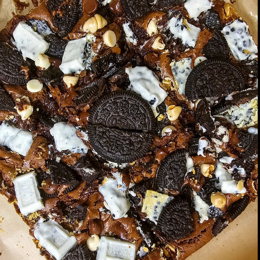 Cookies and cream Brownie