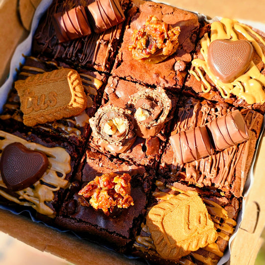 Assorted brownie box (9 pieces) (AVAILABLE JUST FOR PICKUP IN CHARLOTTE)