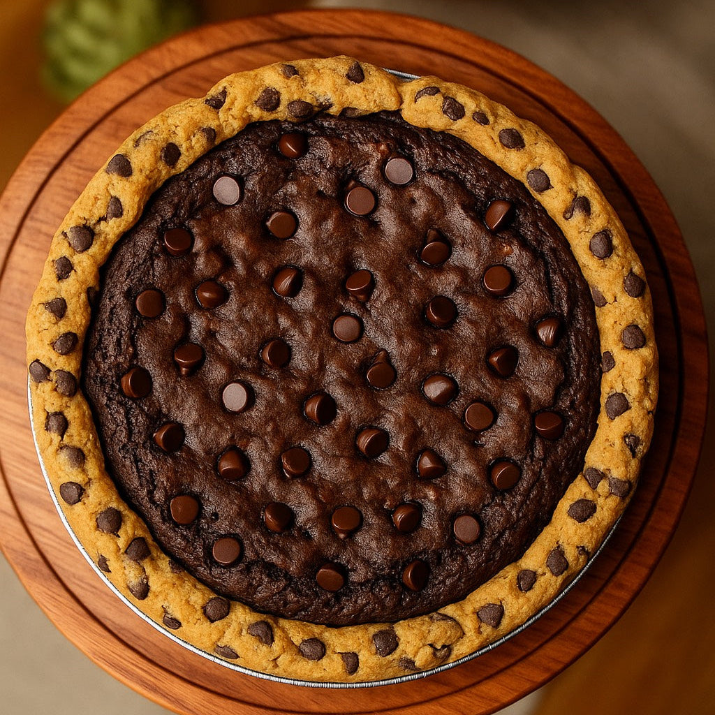 Brownie Cookie Pie (9") available only for Pickup in Charlotte