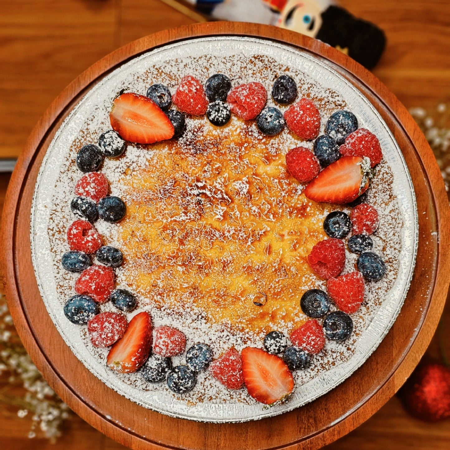 New York Style Crème Brûlée Cheesecake (9")